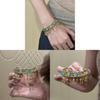 Chinese Style Bracelets With Glass Beads And Tassel For Fashion And Elegant Wear