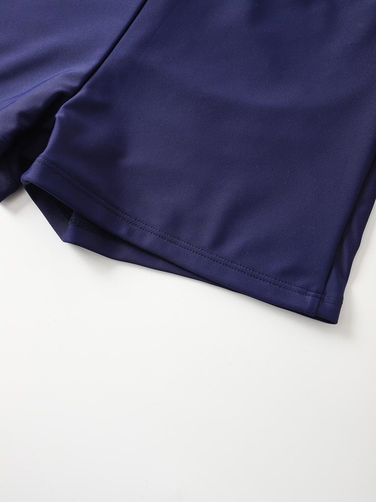 Women's Printed Tankini High Waist Split Boxer Shorts Plus Size Bikini