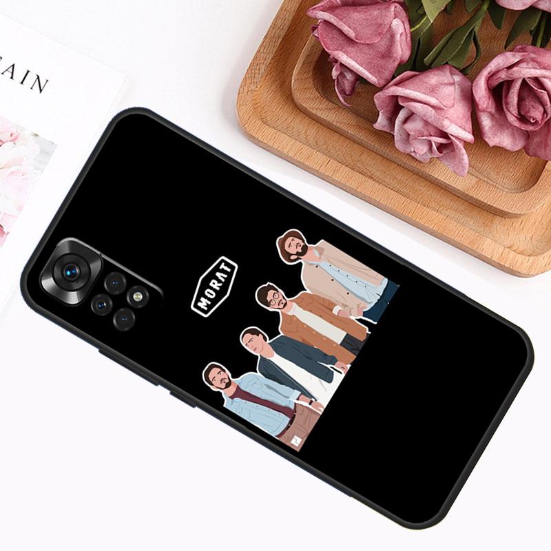 Morat Band Case For Xiaomi Redmi Note 12 8 9 10 11 Pro Note 12S 11S 10S 9S 9A 9C 9T 10A 10C 12C Cover