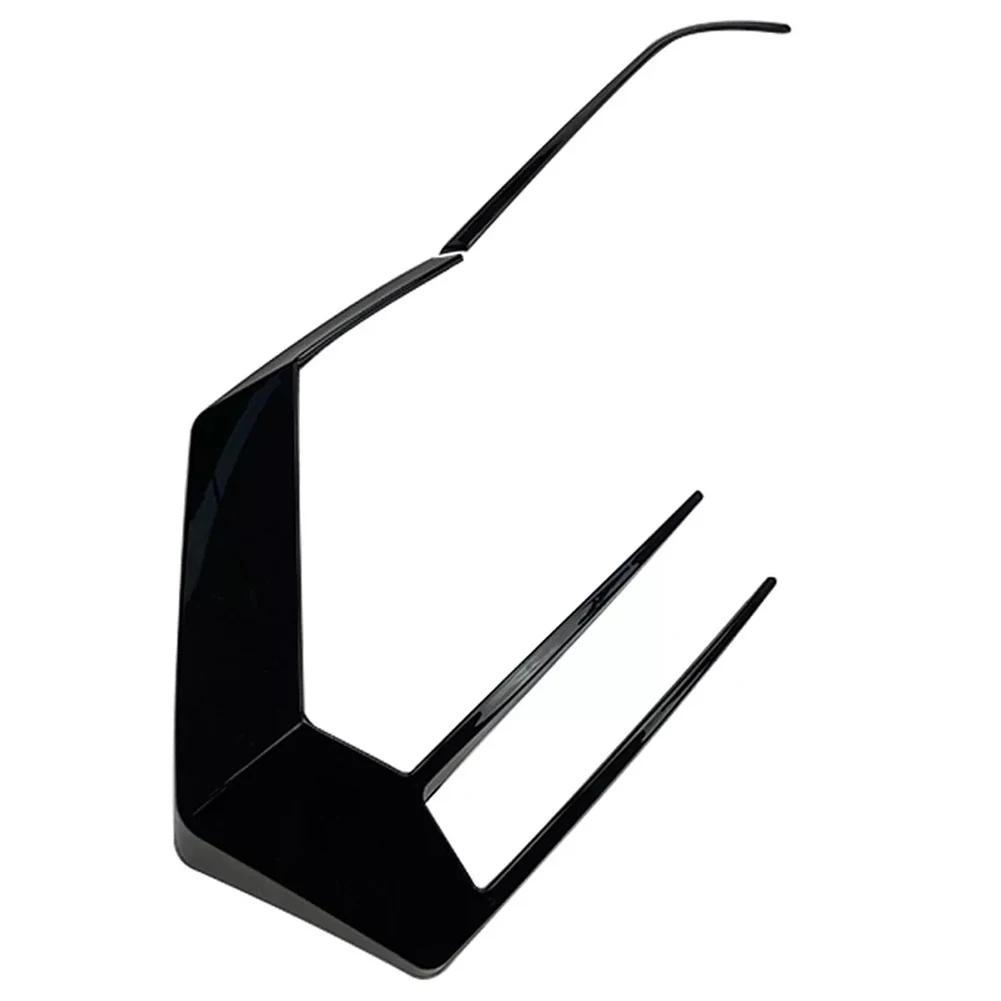 Schwarze Heckspoilerlippe, Rücklichtlampenabdeckung für Golf 7 MK7 2012–2015, Teilezubehör, Schwarz