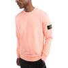 Stone Island FW22 Solid Color Logo Patch Pullover Crewneck Sweatshirt Men sweatshirt Beige 771563020-V0083