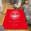Aberdeen FC Home Sofa Decoration for Living Room & Bedroom, Non‑Slip Play Flannel Floor Mat for Game Room