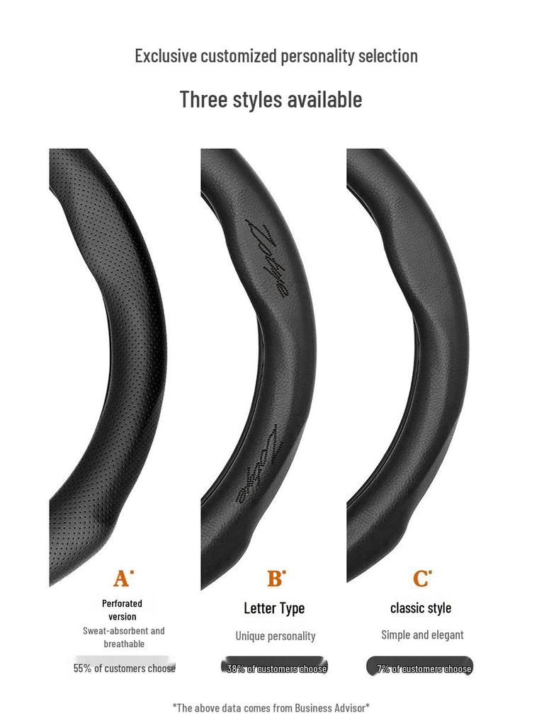 Echtes Lederlenkradbezug für Zotye Modelle: E200, Dama, X5, X7, T700, T600, Z700, Z500