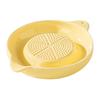 Ceramic Ginger Grinder Portable Grinding Bowl Juicy Delicious Grinding Tool for Grinding Fruits Vegetables Garlic Cheese