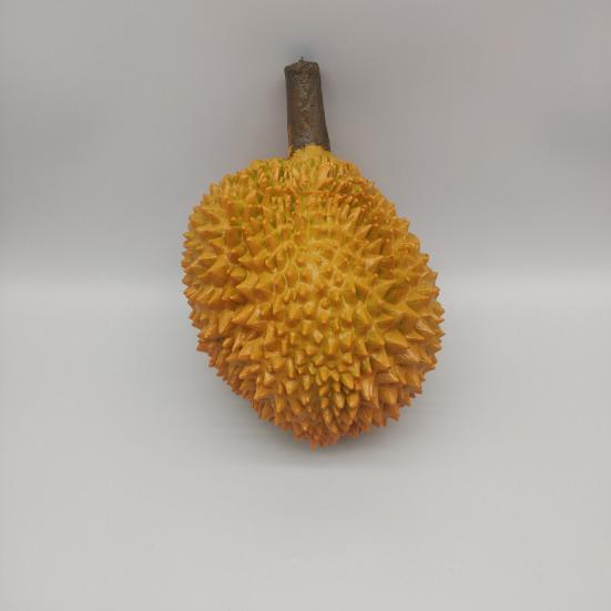 Durianmodell Falsk durian-dekorasjon Falsk durian-figur Kunstig fruktrekvisitt for Fruktbutikker Supermarkeder Utstilling