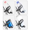 Black Motorcycle Drinking Cup Holder Motorcycle Stand Mount Riding Mirror Handlebar Water Bottle Cup Holder Cycling Accessories