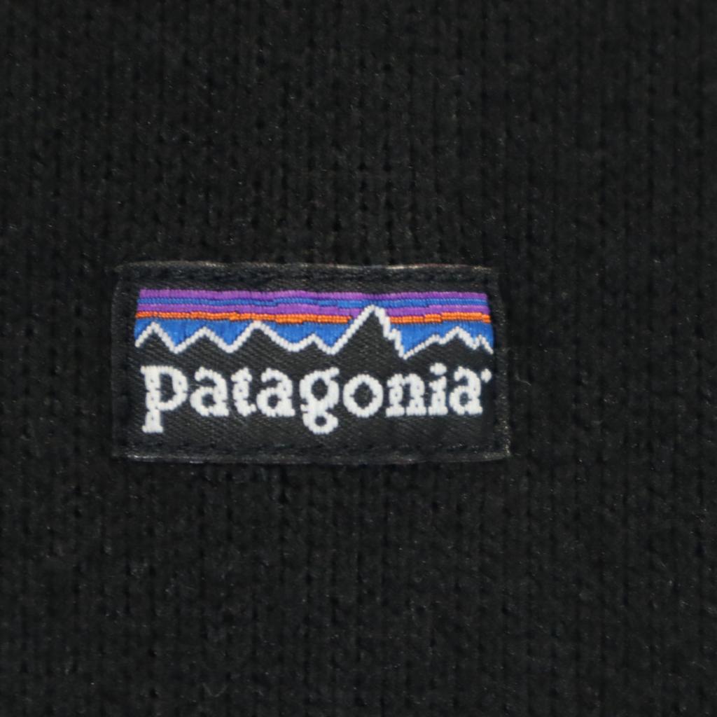 patagonia Long sleeve knit Zip hoodie L black Outdoor 2553FA11 Women Used