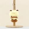 Bee Plush Cartoon Keychain Pendant Short Animal Toy Bag Decoration Children