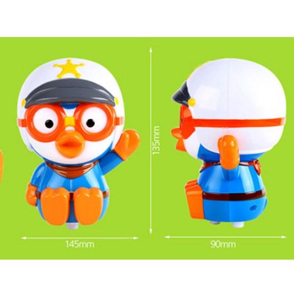 Pororo Police Motorcycle Operation Toys, Mixed colorPopular Korean Dolls and Toys