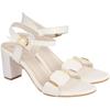 Shoetopia Girls Girls-Heel-175 White Heeled Sandal - 7 Uk (Girls-Heel-175-White)