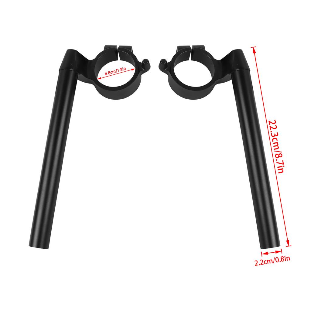 Dla Honda CBR600RR CBR 600 RR CBR600 RR F5 2007-2025 48mm Motocyklowe Rury Widelca Kierownica Clip-On Clip-Ons Kierownica Manetki
