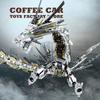 Mechanical Animal Building Bricks MOC Set Mech Dragon Blocks Children Toys Mecha Elk 3D Model Adult Boys Kids Birthday Gifts NEW