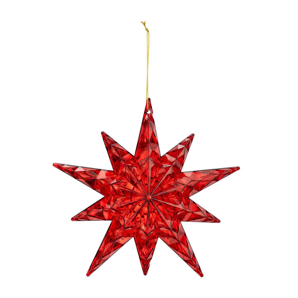 Christmas Acrylic Ornaments: Bow, Snowflake, Teardrop, Star, Rhombus, and Tree Window Decorations