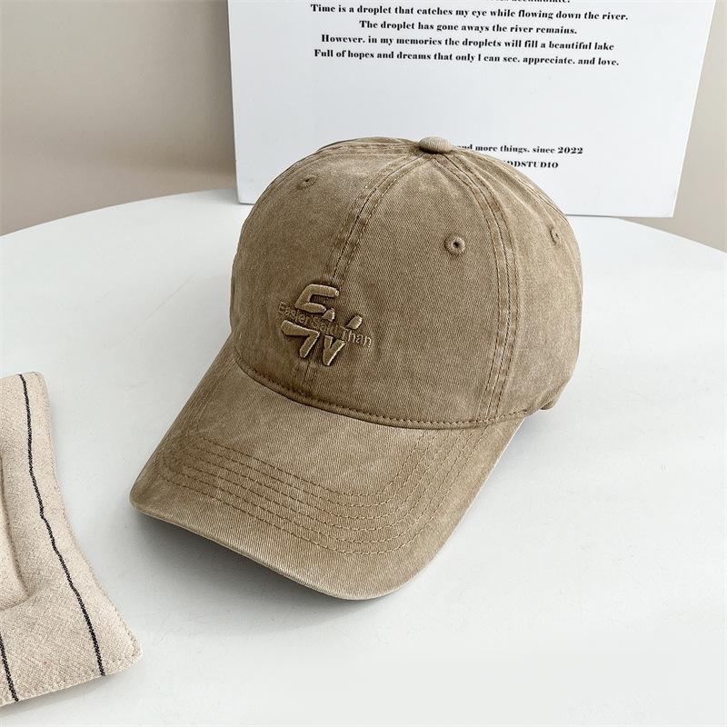 Wysokiej jakości czapka z daszkiem dla mężczyzn i kobiet, koreański styl, casualowa, wszechstronna czapka z daszkiem dla kobiet z szerokim rondem wyszczuplającym twarz