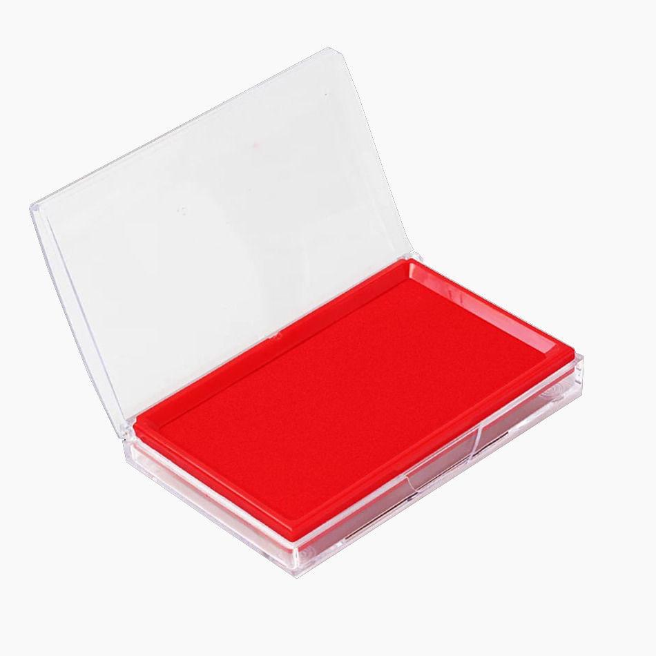 Rectangular Quick-Drying Self-Inking Stamp Pad for Office Use