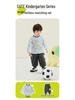 Kaka Panda Kids' Long-Sleeve Base Layer T-Shirt - Spring/Fall Trendy Wear