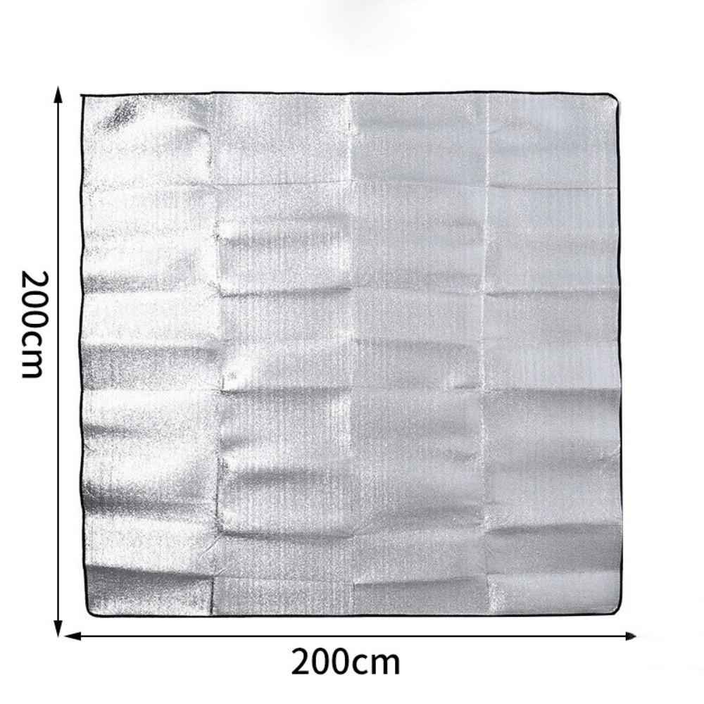 Aluminum Film Moisture-Proof Mat Foldable Camping Mat Portable Picnic Mat