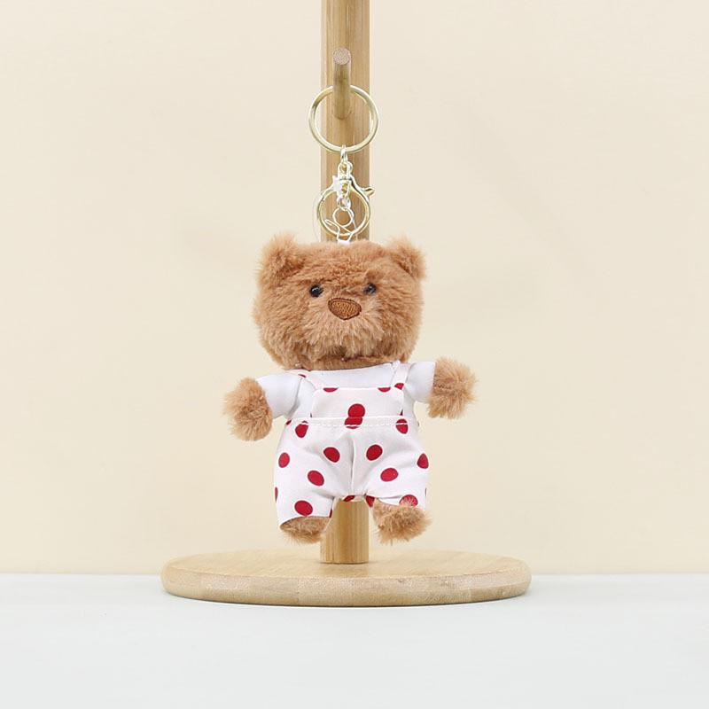 

Heartwarming Teddy Bear Plush Toy Keychain In Beautiful Colors For Kids Couples And Collectors White Bear