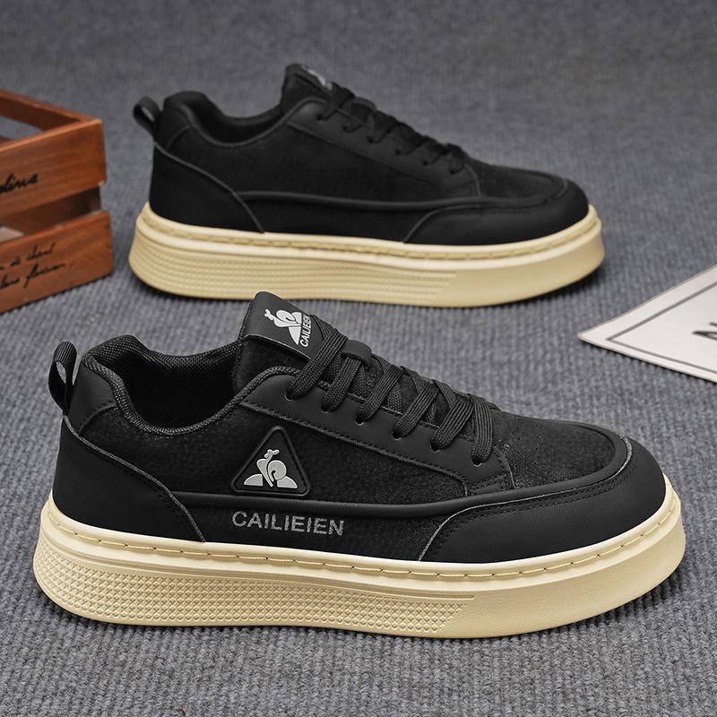 

Spring and autumn men s shoes new breathable board shoes male students trend versatile platform sports shoes casual trendy shoes 44