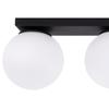 ALTA WHITE CEILING LAMP 3-FLAT WIDE BASE E14