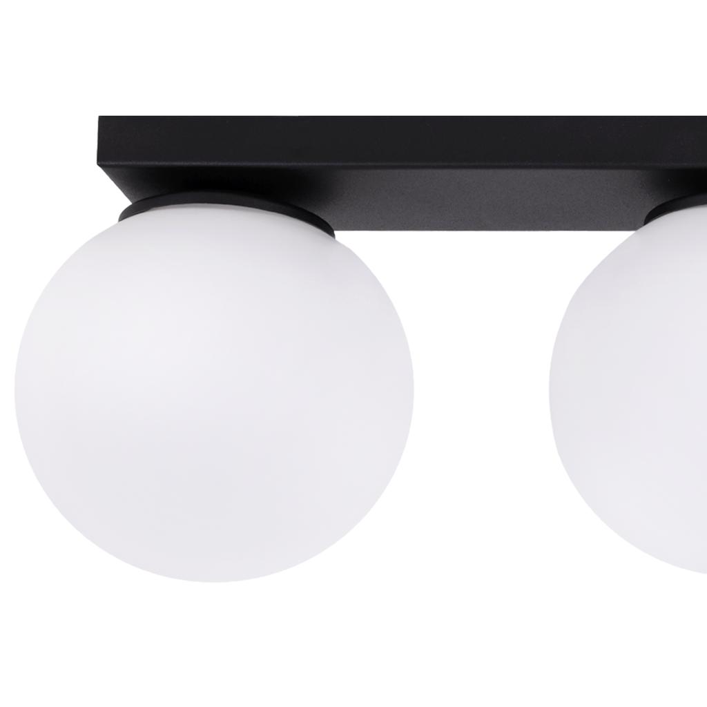 ALTA WHITE CEILING LAMP 3-FLAT WIDE BASE E14