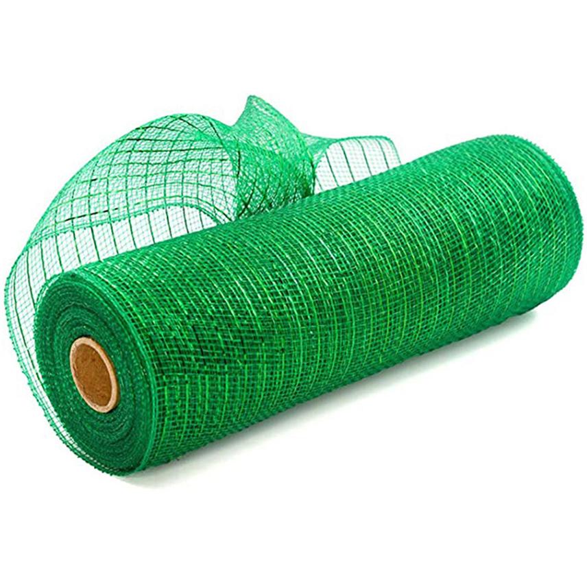 10 Yards Netzband Gold Silber Glitzer Dekobänder Schleife Handwerk Geschenkverpackung Weihnachtsdekoration Drahtband