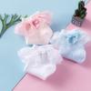 Women Princess Cute Ruffle Lace Comfortable Thin Section Mesh Bow Knot Casual Socks