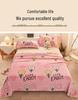Dual-Use Flannel Throw & Bed Sheet: Thick, Warm, Winter & All-Season Blanket for Dorm or Home, Single/Double