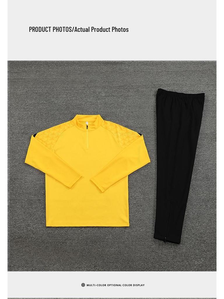 Men's Quick-Dry Sports Suit: Long Sleeve Set for Running, Cycling, Football & Training