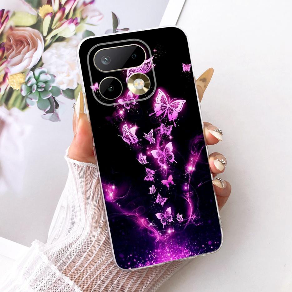For Realme 16 Pro Plus Case RMX5131 Cute Cat Peacock Painted Cover Soft Slim Phone Case For Realme 16 Pro Realme16 Pro+ 5G Shell