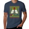 Gingle Bells Ugly Christmas Sweater Style Funny Jingle Bells Humor Tshirt Thanksgiving Casual Tee