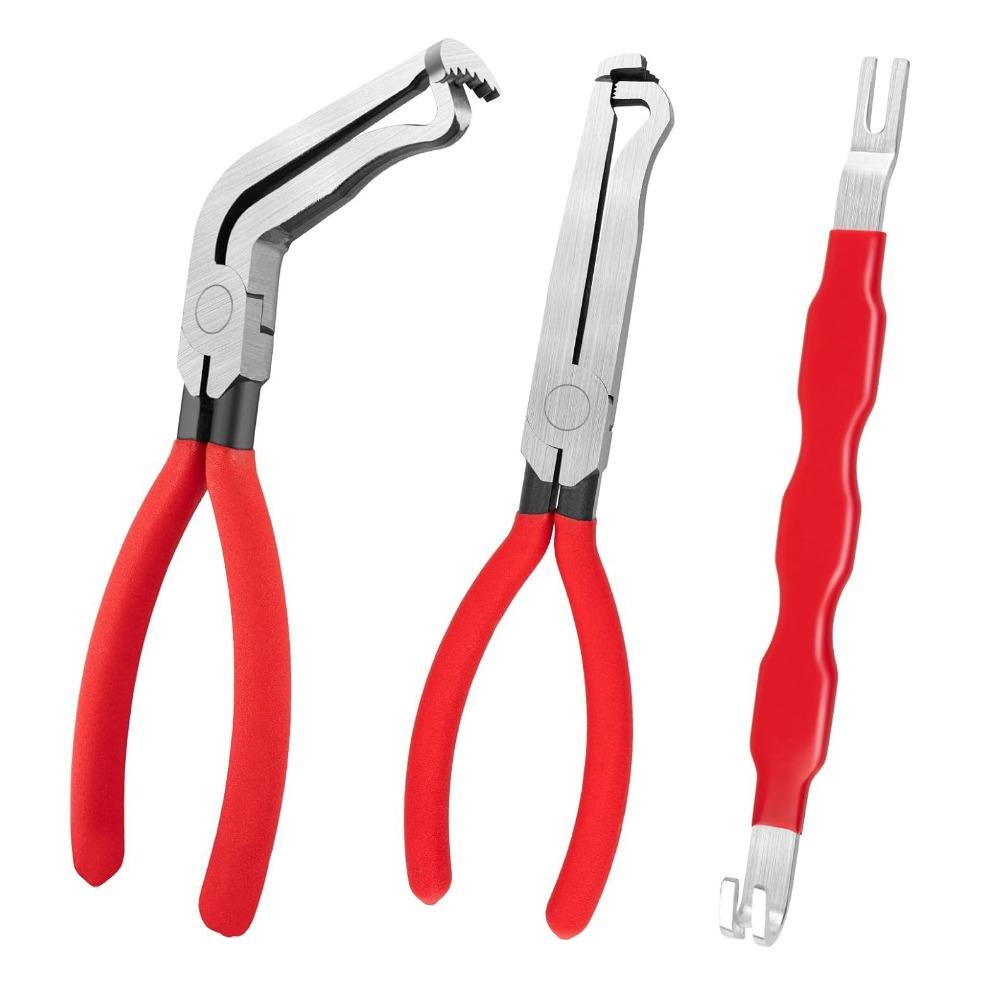 8" Electrical Disconnect Pliers 60-Degree Connector Separator Fuel Line Separator For Automotive