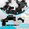 5Sets Door Lock Rod Clip,Door Handle Lock Rod Hood Latch Locking Push Clip Kit,Car Accessories Clips Replacement OEM#4003672R 4003673L,5/32 Rod for