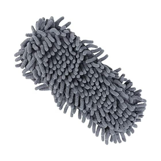 [SIQITECH] Mop Slippers Cleaning Slippers Cute Caterpillar Mopper Fluffy Super Absorbent Wearable Mop Indoor Floor Cleaning Room Shoes Floor Cleaning