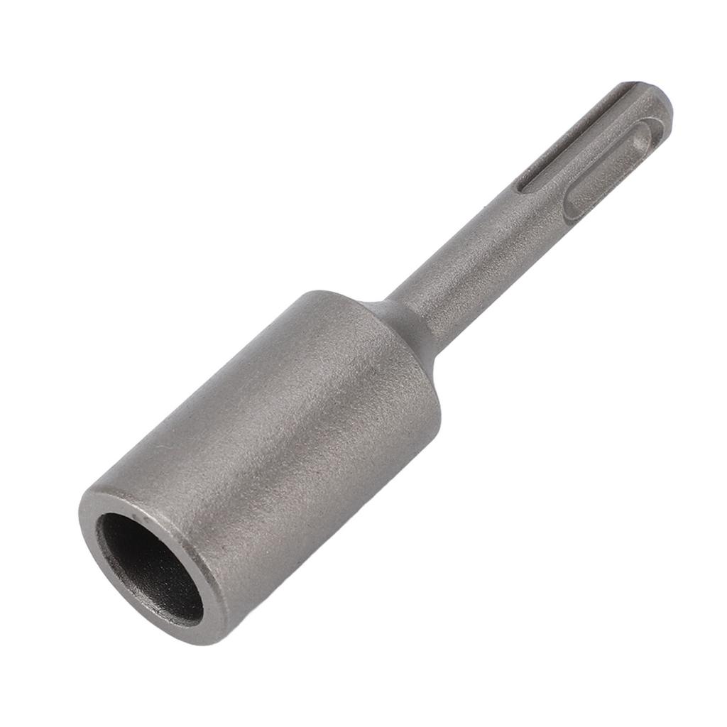 Ground Rod Driver 3.9in Round Handle Heavy Duty Steel Ground Rod Drill Bit Driver T Post Driver for   Plus Hammer