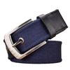 Tooling Canvas Cowhide Belt Belt, Casual Belt Green Belt Braided Pin Buckle