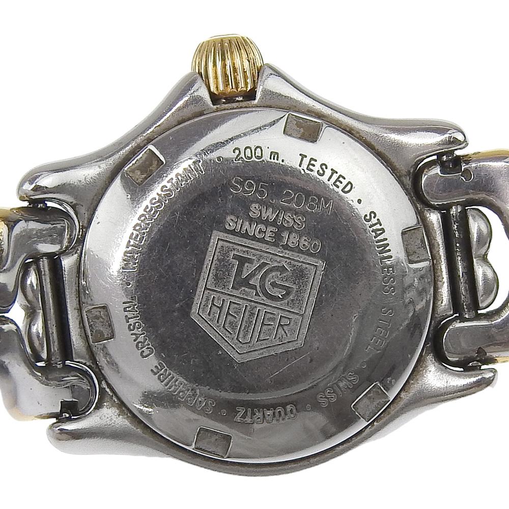 TAG HEUER Cell professional Watches S95.208M grayDial Stainless Steel Quartz Analog display Women Used