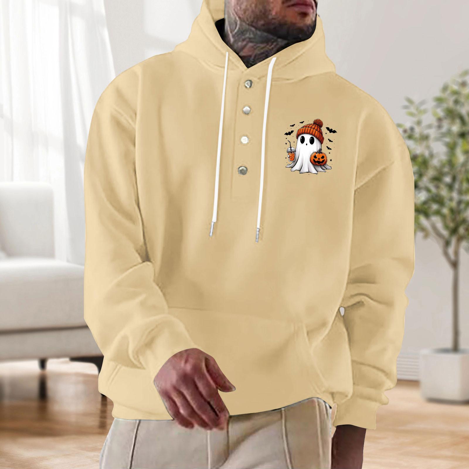 

Спортивный костюм с капюшоном, унисекс, одежда для бега, пуловер с длинными рукавами, толстовка с капюшоном L хаки