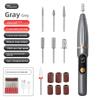 Electric Nail Grinder Small Tool Nail Remover Nail Grinder Portable LCD Electric Nail Clipper Nail Grinder