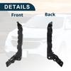 Bumper Support Bracket for Chevy Equinox Durable No.84059893 | Right Side Front Bumper Retainer Bracket Hold Mount Black 1 Pc