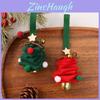 Christmas Felt Mini Tree Bell Ornament With Eco Friendly Material For Holiday Decor