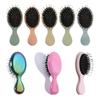 New Natural Boar Bristle Oval Hair Brush Comb Head Scalp Massage Comb Portable Horsehair Comb Fashion Styling Tool