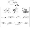 5/10Sets Fishing Rod Pole Hook Keeper Securely Abs Ring Bait Lures And Jigs For Safe And Easy Fishing