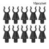 10pcs Durable Holder Replacement Prod Rod Clamp Black Retainer Hood Bonnet Support Clip 65722EB300