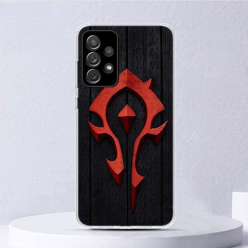 W-World Of W-Warcraft W-Wow Soft Case For Samsung Galaxy A16 A26 A36 A56 A15 A14 A13 A55 A54 A53 Phone Cover A25 A35 A24 A34 A23
