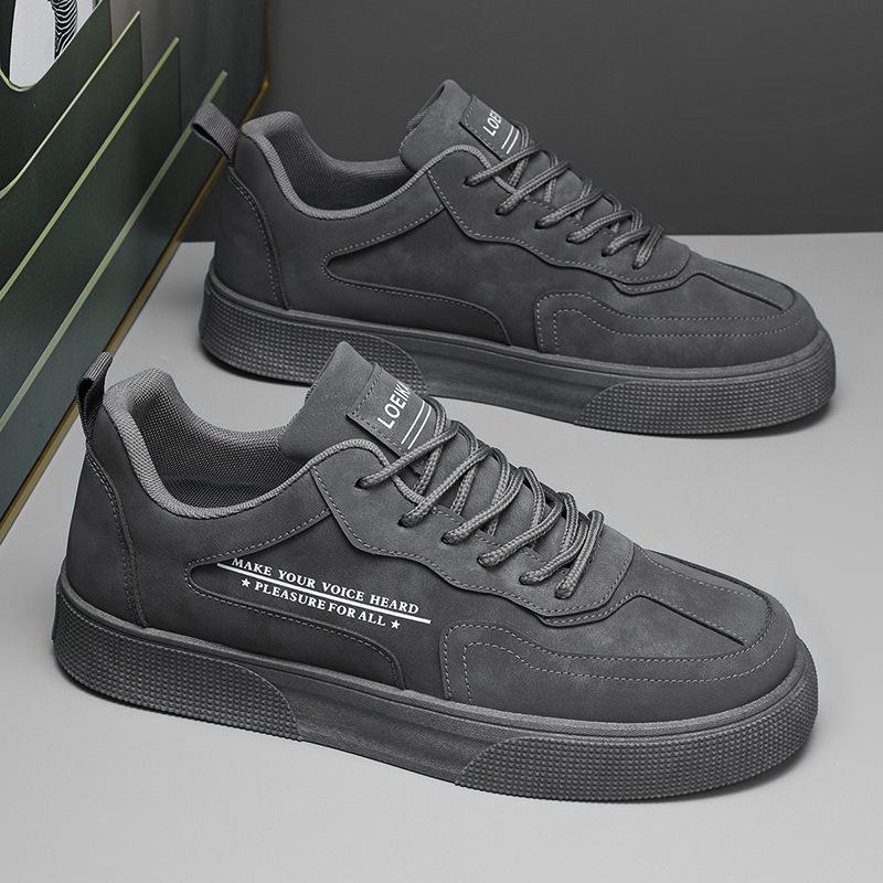 Large Size Men's Shoes 2025 Autumn Men's Labor Insurance Construction Site Work Shoes Sports and Leisure Dirt-resistant Thick Baseplate Shoes