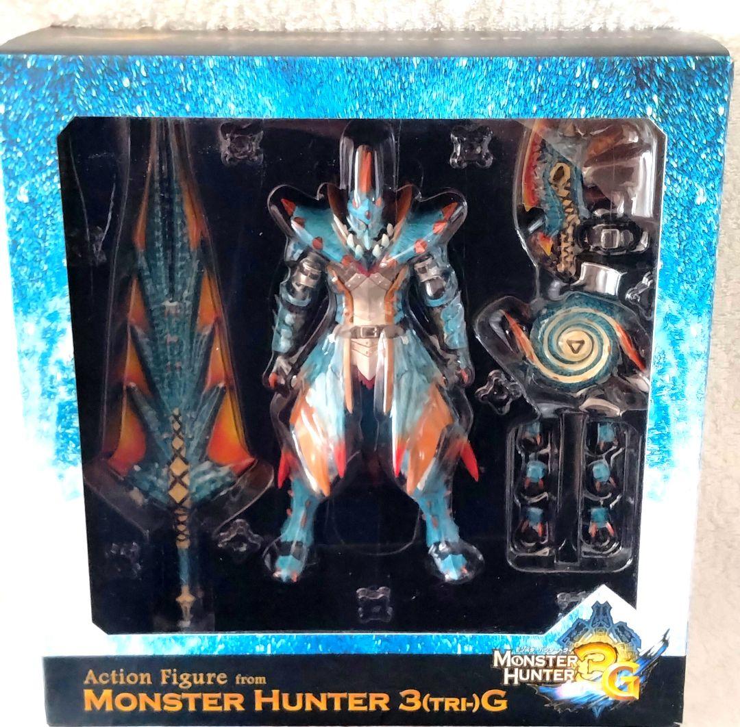 

[USED] Monster Hunter 3G Lagia-equipped Hunter Action Figure