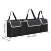 Versatile Oxford Cloth Car Trunk Storage Bag Rear Seat Back Hanging Vehicle Organizer Box for Automobile Interior