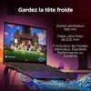 PC Portable Lenovo Gaming LOQ 15ARP10E 15,6” FHD 144 Hz AMD Ryzen™ 7 16 Go RAM 512 Go SSD Nvidia® GeForce RTX™ 4050 Gris