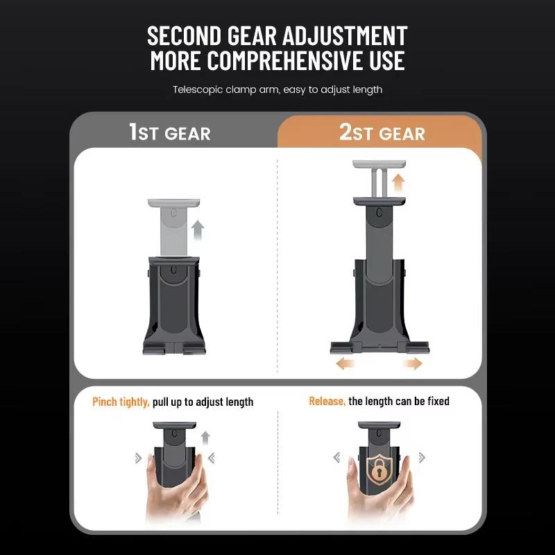 Car Cup Tablet Holder Expander with Cell Phone Mount 360 Rotation Smartphone Auto Interior Accessories 1